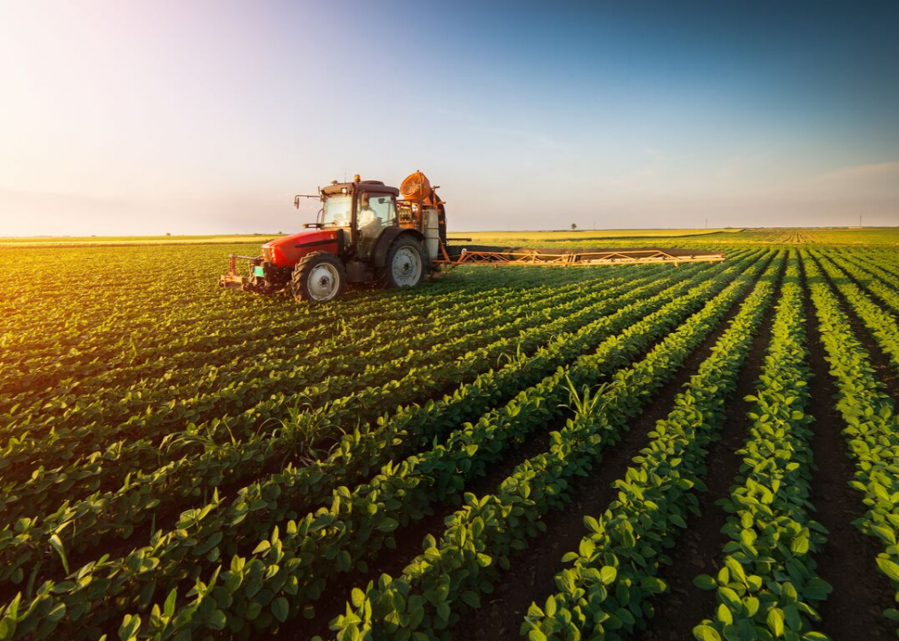 There are about 2 million US farms